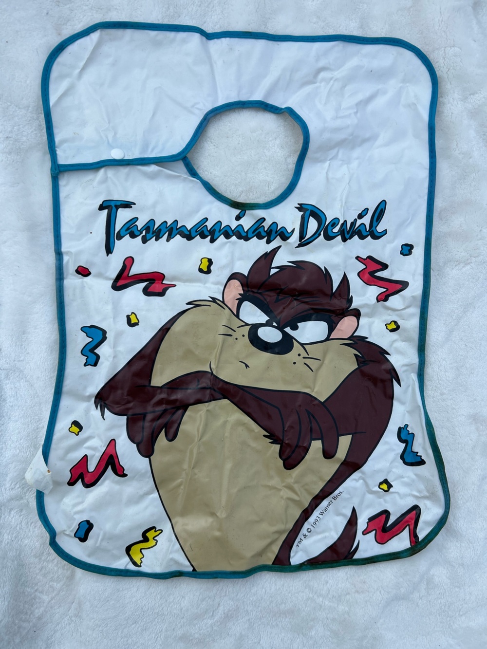 Vintage Gerber Tasmanian Devil Bib